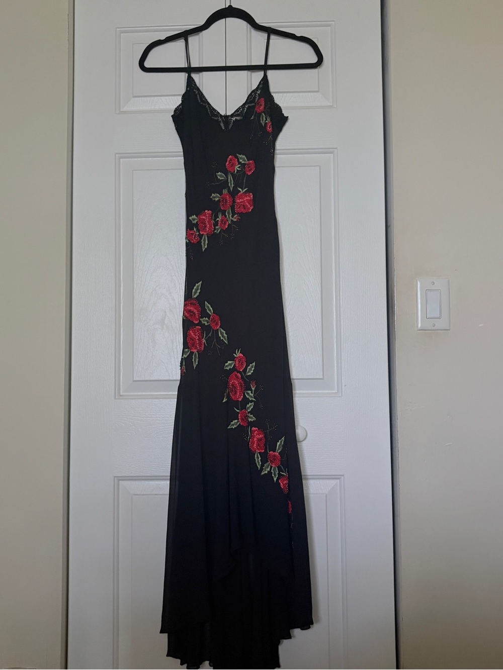 VINTAGE CACHE 100% SILK BEADED DRESS